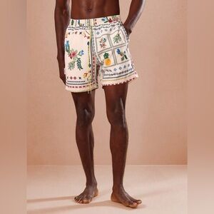 Men’s Regular Fit Pull-On Swim Shorts – Quick-Dry, Comfortable Beachwear